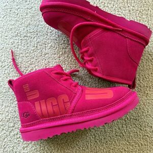 UGG Kids Pink Boots Size 3